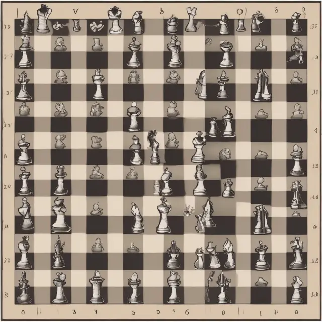 Traders placing buy and sell grid orders around a base price, symbolizing trend following in a dynamic chess game.