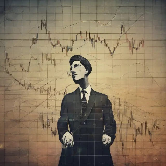 A grid trader planning a strategy among the turbulent EURUSD currency pair, setting buy and sell orders based on an against-the-trend interval