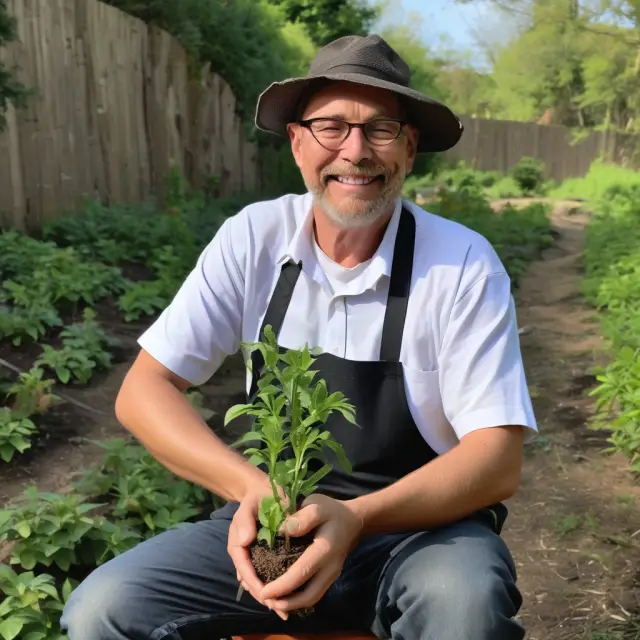 James, a grinder, tends his flourishing investment garden through persistent effort and diligent trading practices.