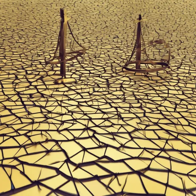 Golden scale with gross margin tipping, symbolizing profitability and production efficiency