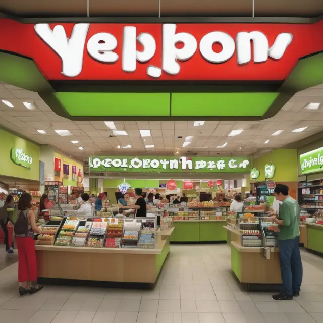 An amalgamated Groupon and Yelp logo, depicting the merging of daily deals with rich consumer insights from reviews