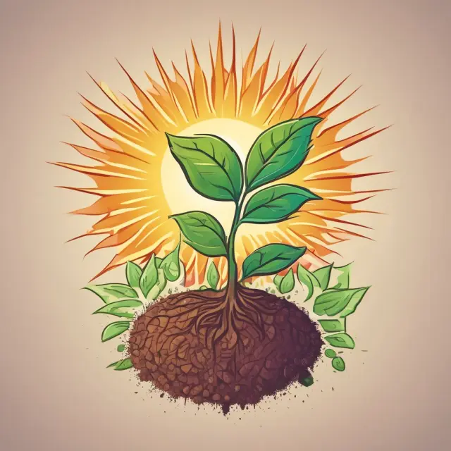 Sunflower blooming, representing growth companies