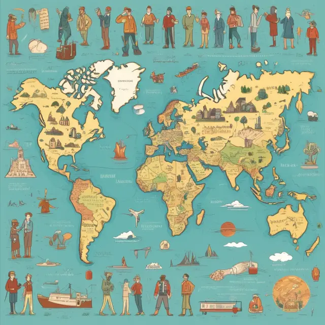 Map illustrating small-, mid-, large-cap growth funds, and international growth funds as diverse capitalization 
