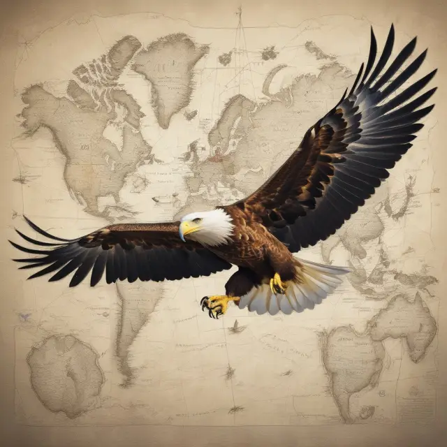 Eagle flying above a map of mortgage-backed securities, illustrating GSEs and their state & local tax exemptions.