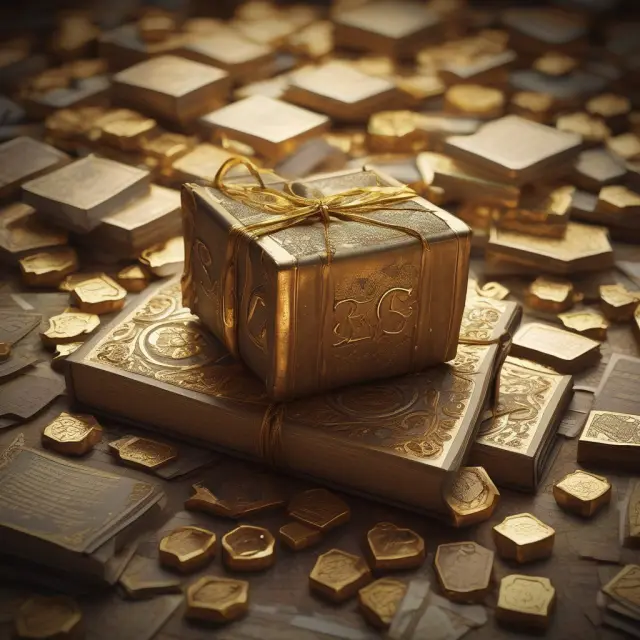 An ornate, gilded book with an open page revealing IRC Section 707(c), symbolizing the complexities of guaranteed partner payments under tax laws.