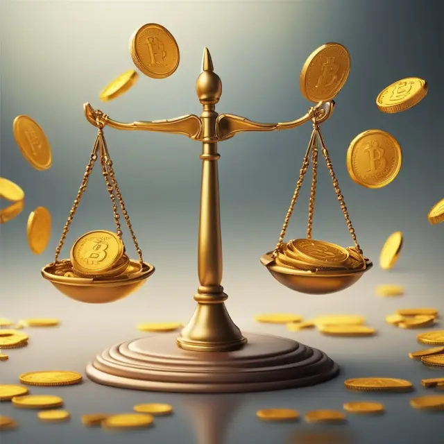 Visualization of a scaling partnership releasing golden coins representing guaranteed payments. Tax implications discussed in the blog.