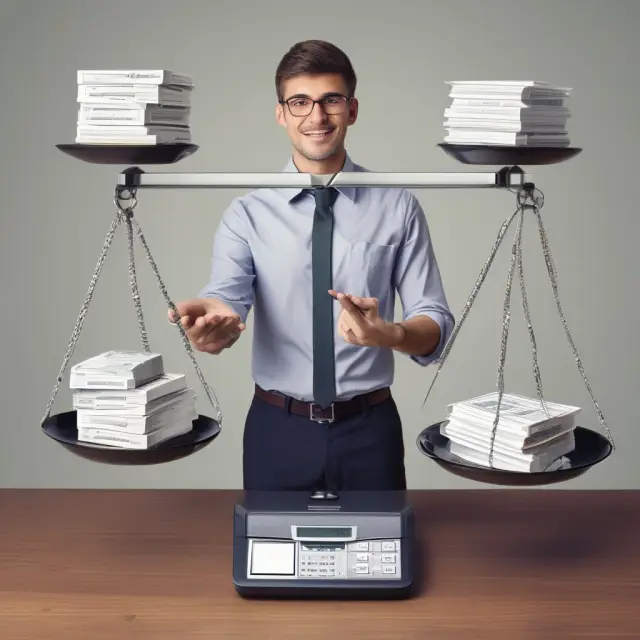 Three individuals represented by scales holding different priced guaranteed renewable policies, demonstrating varying costs of these insurance plans.