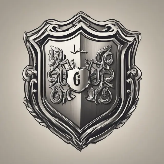 A bondholder holding a shield with two emblems representing the issuer and guarantor, emphasizing protection against default risks and enhanced credit quality.