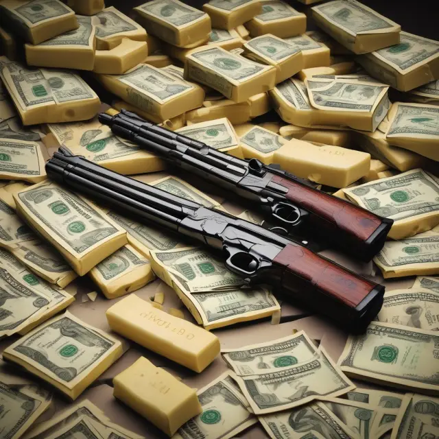 Two stacks symbolizing 