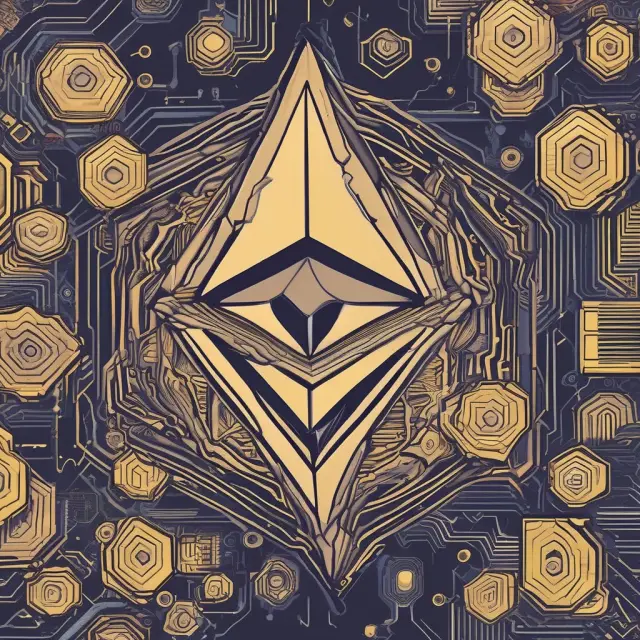 An Ethereum globe with Gwei coins flowing through its veins, symbolizing the role of this denomination in powering the platform
