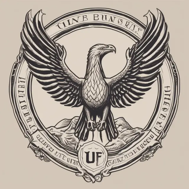 Phoenix rising from UC Berkeley crest, illustrating Haas School of Business