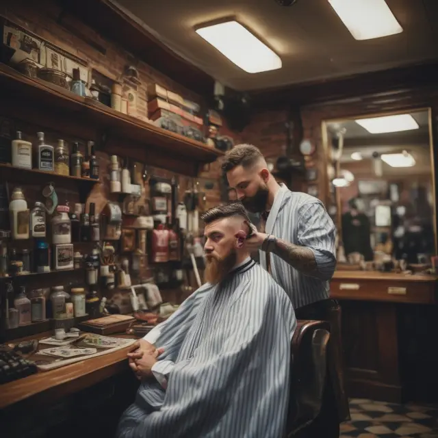 Barber metaphorically trims various economic factors that determine the size of collateral haircuts in finance