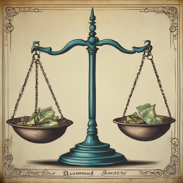 Justice scales balance revenue streams and the half-year depreciation method