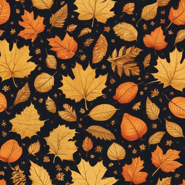 A metaphorical image of autumn leaves transforming into golden ornaments, representing the historical performance and potential rewards of implementing the Halloween investment strategy.