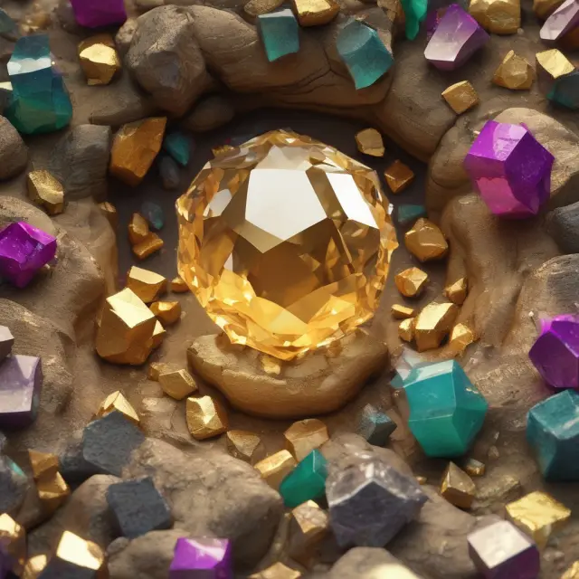 A golden nugget representing the unlevered beta transforms into a crystalline gemstone symbolizing the Hamada Coefficient, enhanced by tax rate (33%) and DE (0.6) interactions