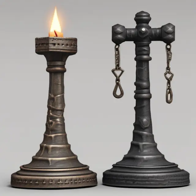 Visual comparison of Hammer and Hanging Man candlesticks, illustrating their unique shapes and meanings in trading.