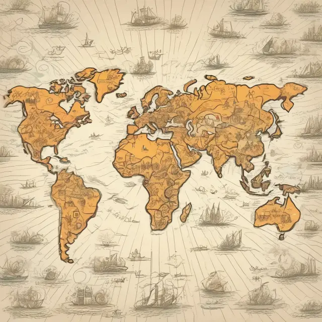 Smiling faces symbolizing well-being on a globe illuminated by a shining sun, emphasizing the global reach and impact of happiness economics in policymaking