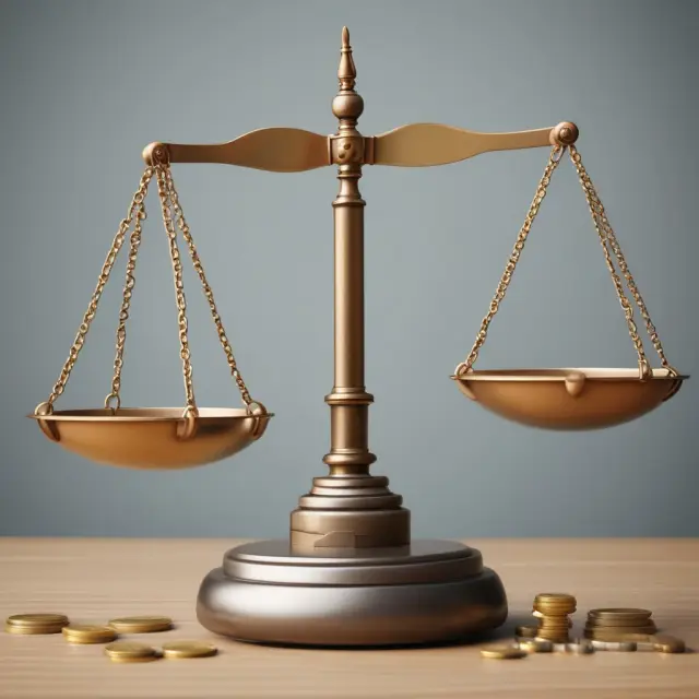 Golden coins symbolizing financial value versus industrial machinery components, illustrating the importance of hard assets in company valuation