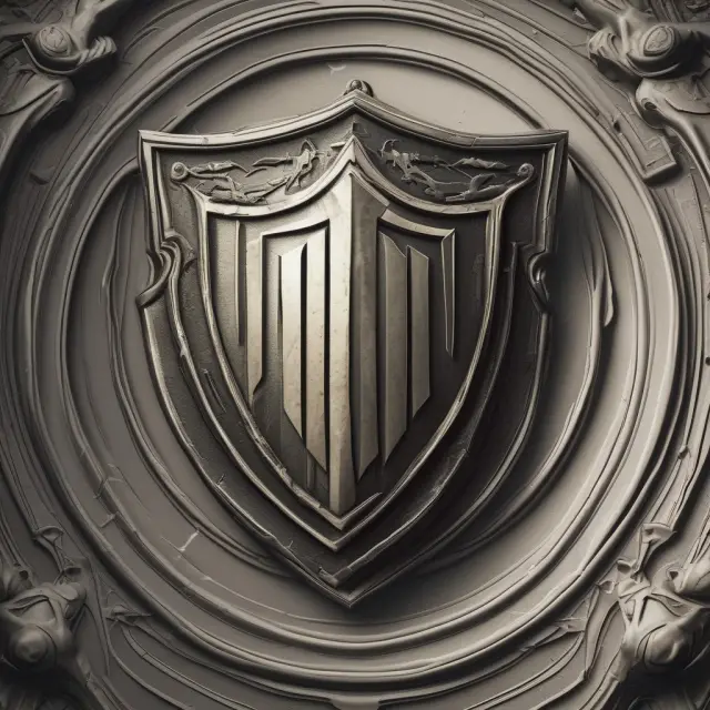 A bond protected by a shield against early redemption, representing hard call protection in finance