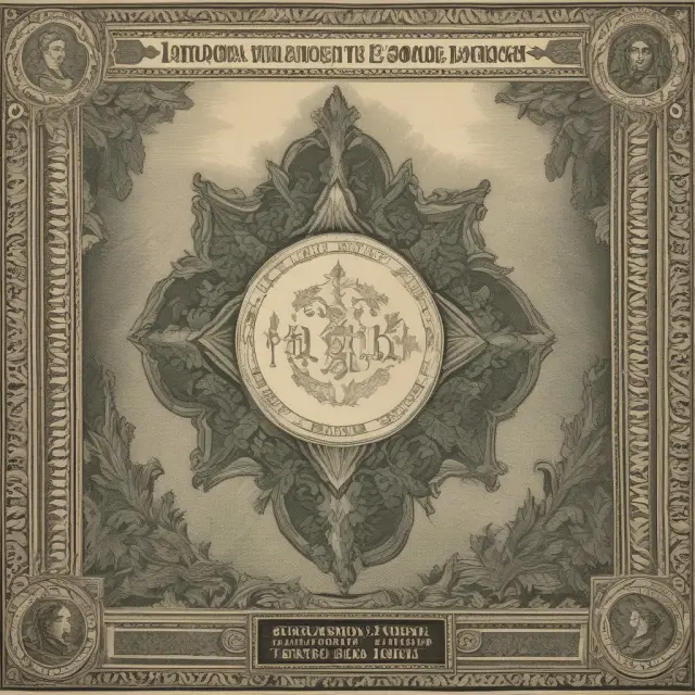 An intricately woven tapestry symbolizing the factors behind a hard currency: Economic fundamentals, central bank policies, and political stability.