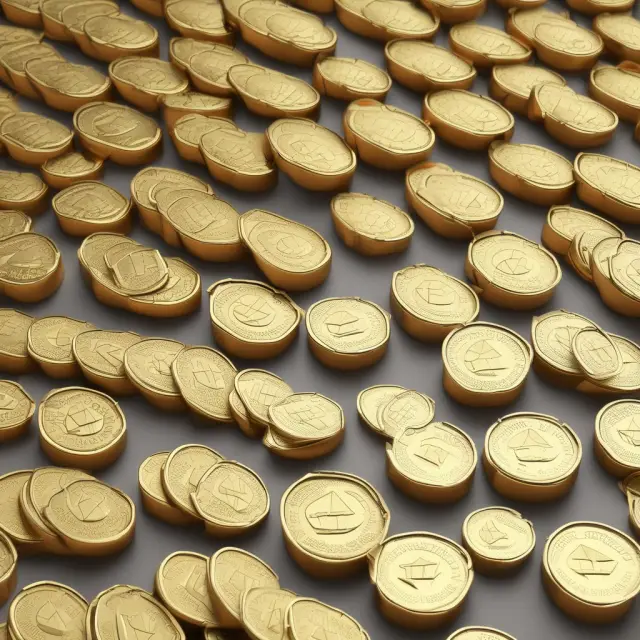 Gold coins symbolizing hardened conditions form stable pyramids representing commodities trading, insurance, and banking industries.