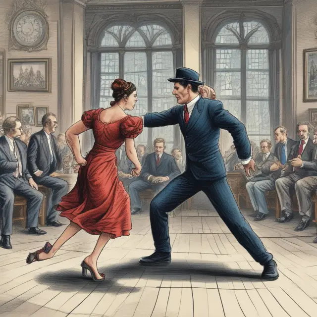 Two partners (issuer and investor) engaging in a dance, with harmless warrants as the unseen force maintaining balance