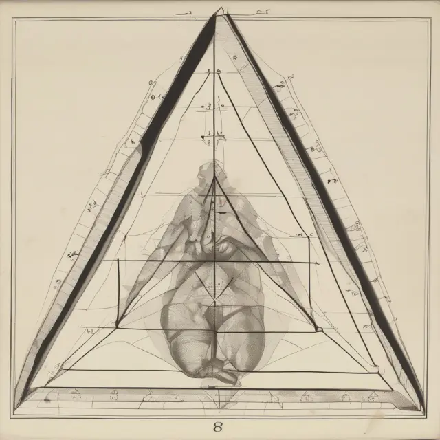 Three averaging methods represented as Pythagoras and his three muses (Arithmetic, Geometric, and Harmonic Means) demonstrating their unique applications in finance.