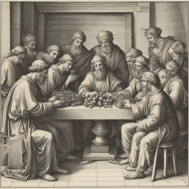 An ancient Greek philosophers