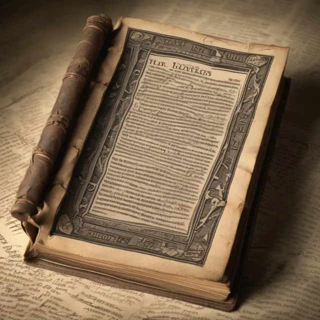 Image of an old book with opened pages, symbolizing HST FAQs debunking common misconceptions