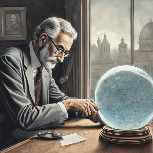 Nobel Prize-winning economist Harry Markowitz contemplating the impact of Modern Portfolio Theory on investment alignment