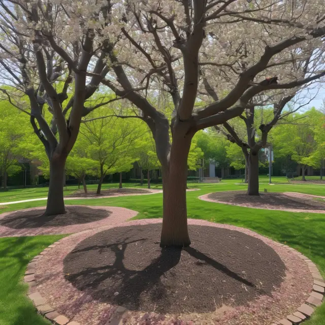 Image of trees representing transformational growth from seeds to fruiting trees, symbolizing impactful careers by Harvard Business School graduates