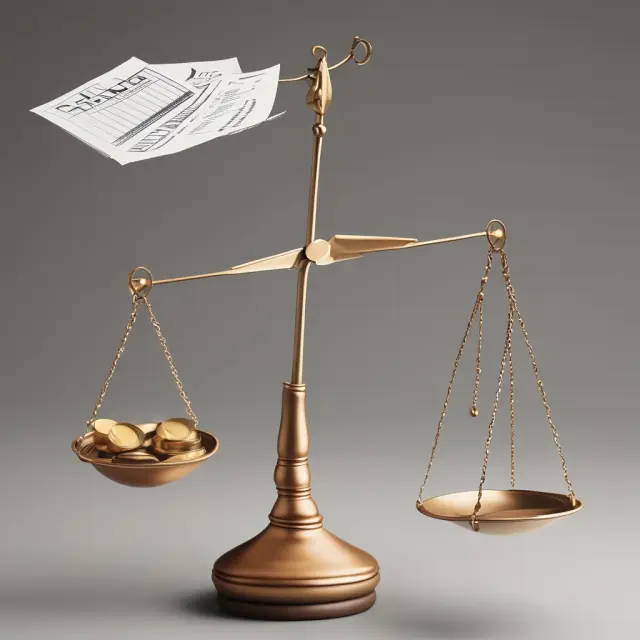 A balanced scale holds premium tax credits and cost-sharing reductions, illustrating affordable healthcare for eligible individuals.