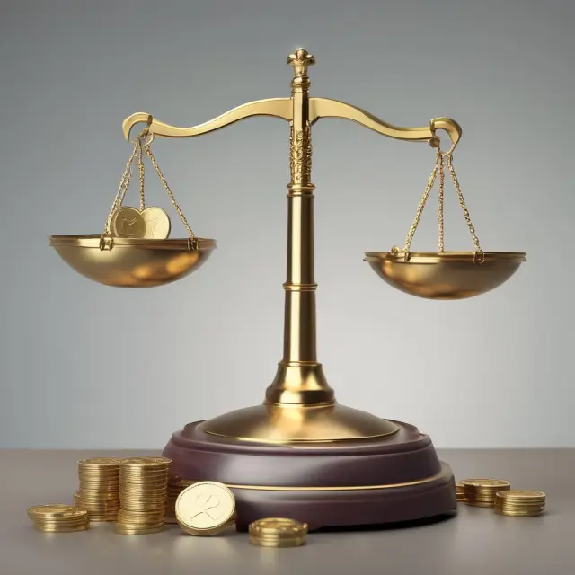 Golden coins on medical scale representing price inelasticity in healthcare demand