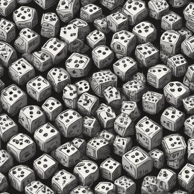 Hedge fund managers rolling the dice in a high-stakes event-driven investment game, with potential for significant rewards and risks.