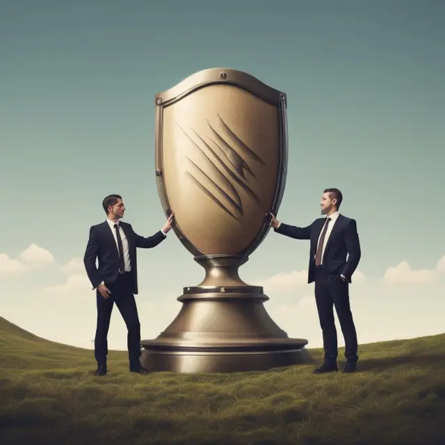 Two institutional investors protecting their tender positions through the use of hedging strategies.