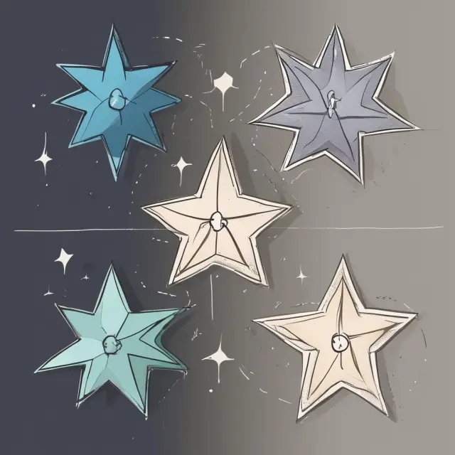 A star-studded night sky depicting Bridgewater Associates, Renaissance Technologies, and Elliot Management Corporation as three bright constellations representing their success in hedge funds