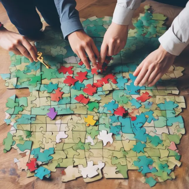 An investor uses hedge ratios to manage risk and optimally allocate assets on a risk map, ensuring balanced protection against various market movements