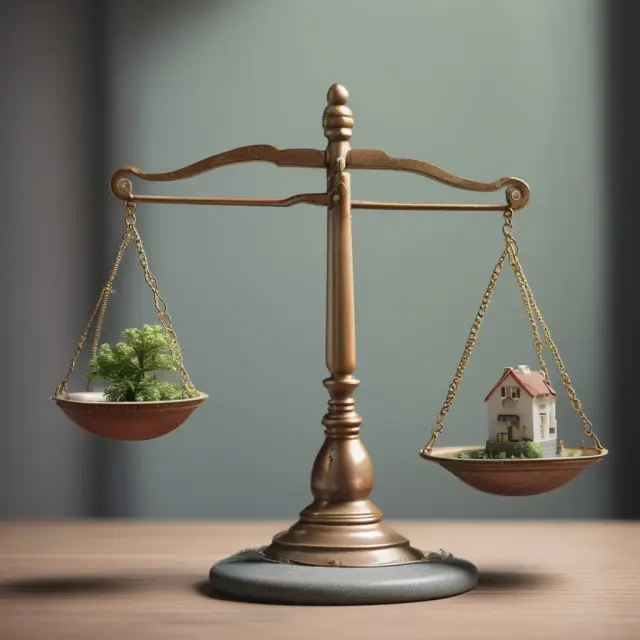 Scale displaying environmental factors