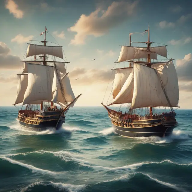 Three investment boats (HTM, HFT, and AFS) navigating a stock market sea, symbolizing distinct accounting treatments based on holding period