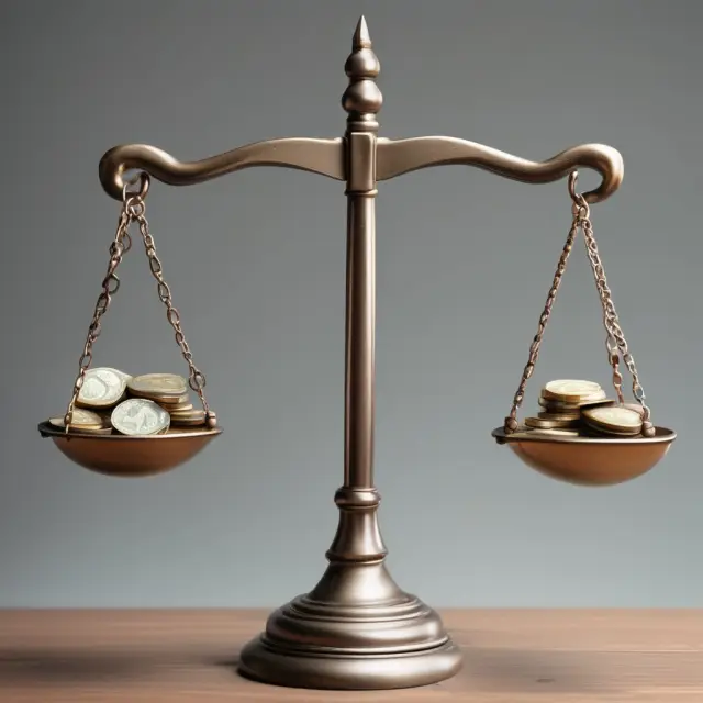 Scales representing price, volume, and open interest in balance for the Herrick Payoff Index