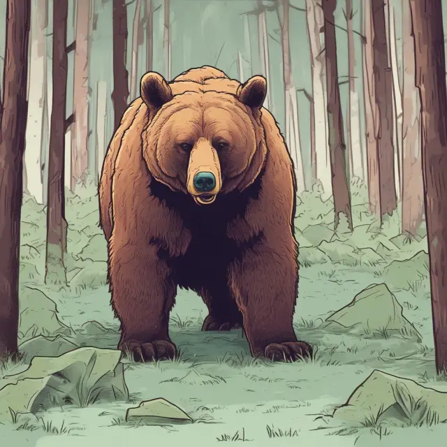 Bear leaving den as prices and open interest decline, suggesting bullish reversal
