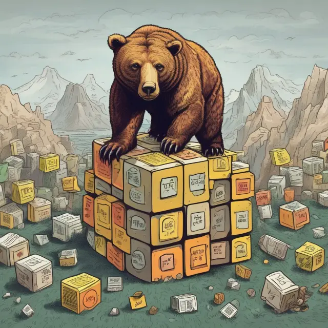 Bearish continuation signals: Traders monitoring Herrick Payoff Index as a bear consumes falling price and open interest cubes, emphasizing increasing selling pressure