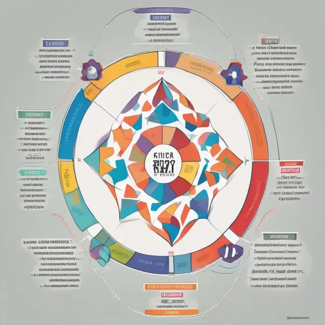 Image: A colorful, dynamic kaleidoscope symbolizing the Hersey-Blanchard Model