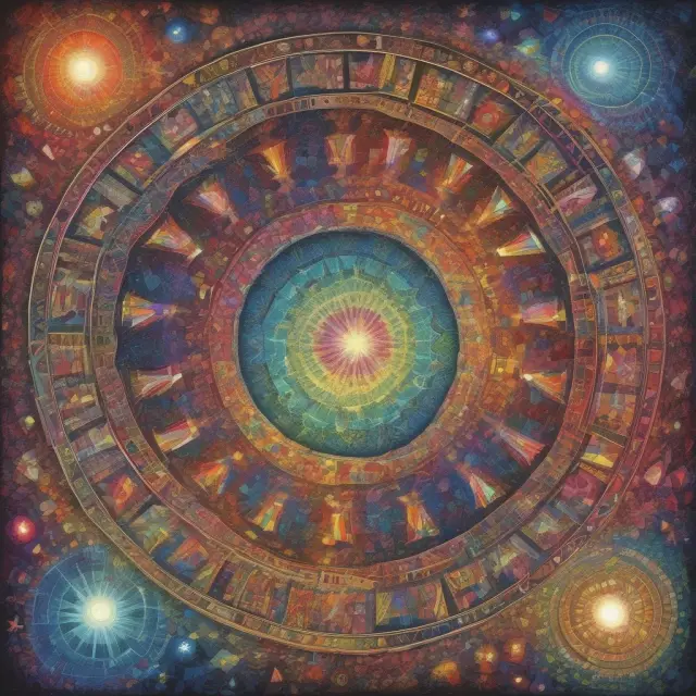 An image of a colorful kaleidoscope representing diverse heterodox economic theories coming together to challenge mainstream economic orthodoxy