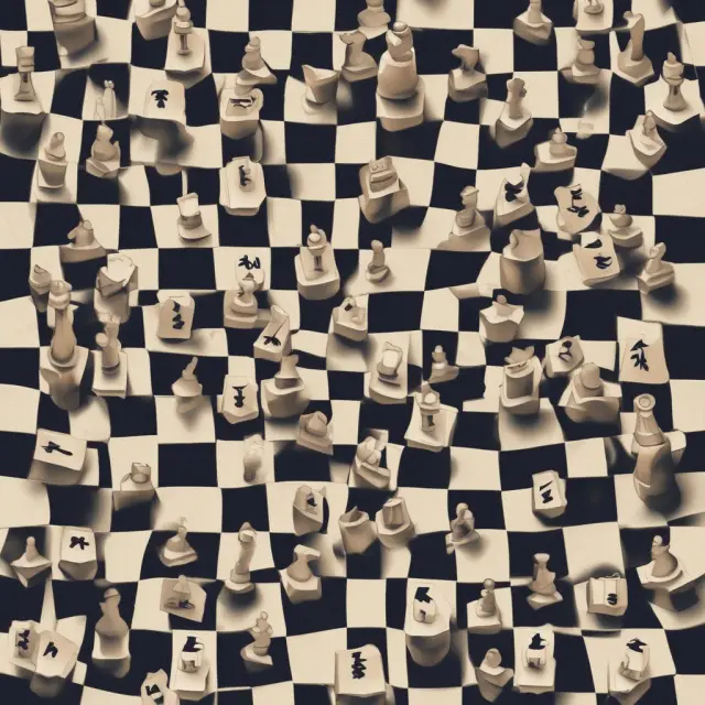 A chessboard illustrates various heuristics used for retirement saving strategies and budgeting.