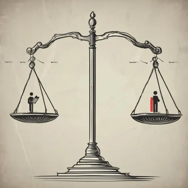 Scales represent government