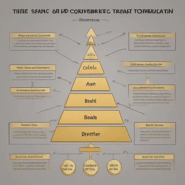 Golden consumers evolve through six stages, starting as unaware leads - Awareness, Knowledge, Liking & Preference, Conviction, Purchase.