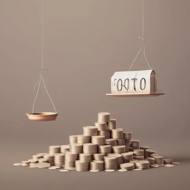 Company balance tipping towards higher inventory costs, with HIFO method labels below, reflecting potential tax savings