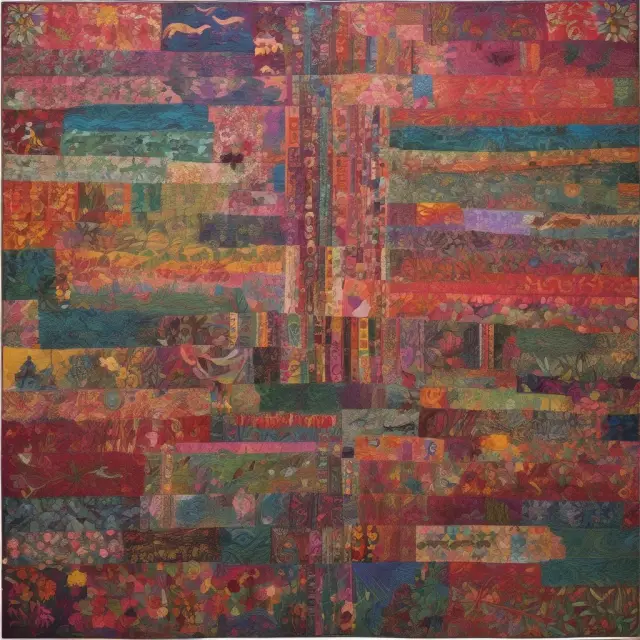 An intricate global map with threads connecting high street banks