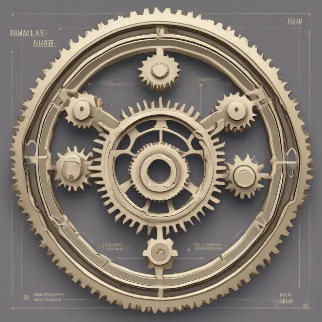 Gears representing CAPM and Fama-French Three-Factor Model illustrating improvement in understanding stock returns.